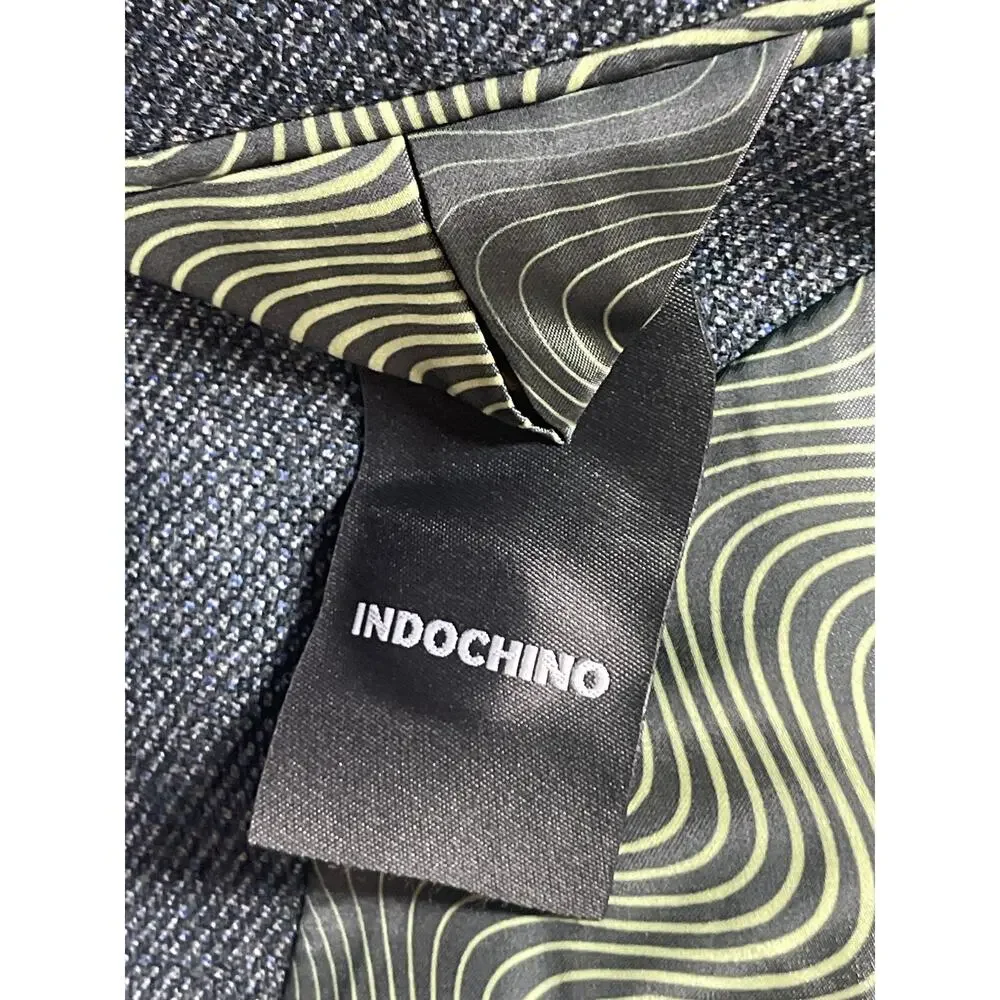Indochino Men's Dark Gray Blazer Sport Coat Trousers Suit Jacket 2 Piece Set